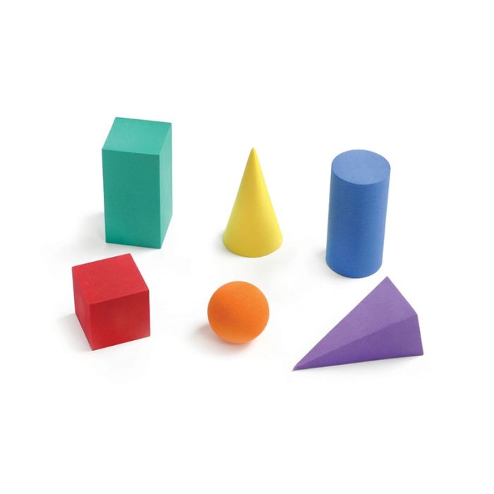 Foam Geometric Solids Set