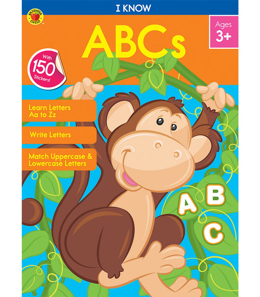 I Know: ABCs Activity Book Grade Preschool-1