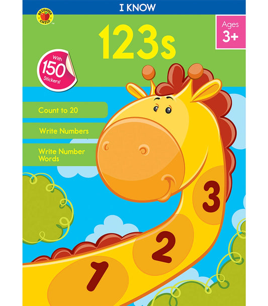 I Know: 123s Activity Book Grade Preschool