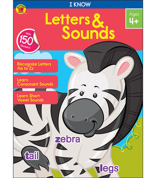 I Know: Letters & Sounds Activity Book Grade PK-2