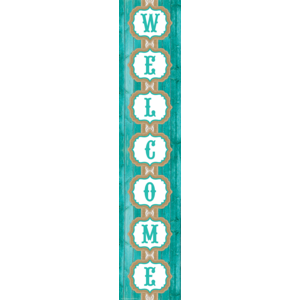 Shabby Chic Welcome Banner