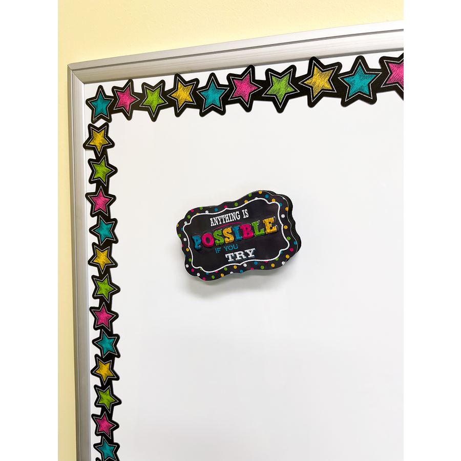 Chalkboard Brights Magnetic Whiteboard Eraser