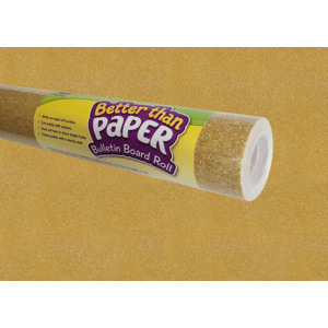 Gold Shimmer Better Than Paper Bulletin Board Roll