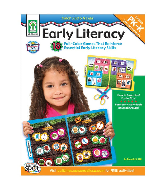 Color Photo Games: Early Literacy Resource Book Grade PK-K