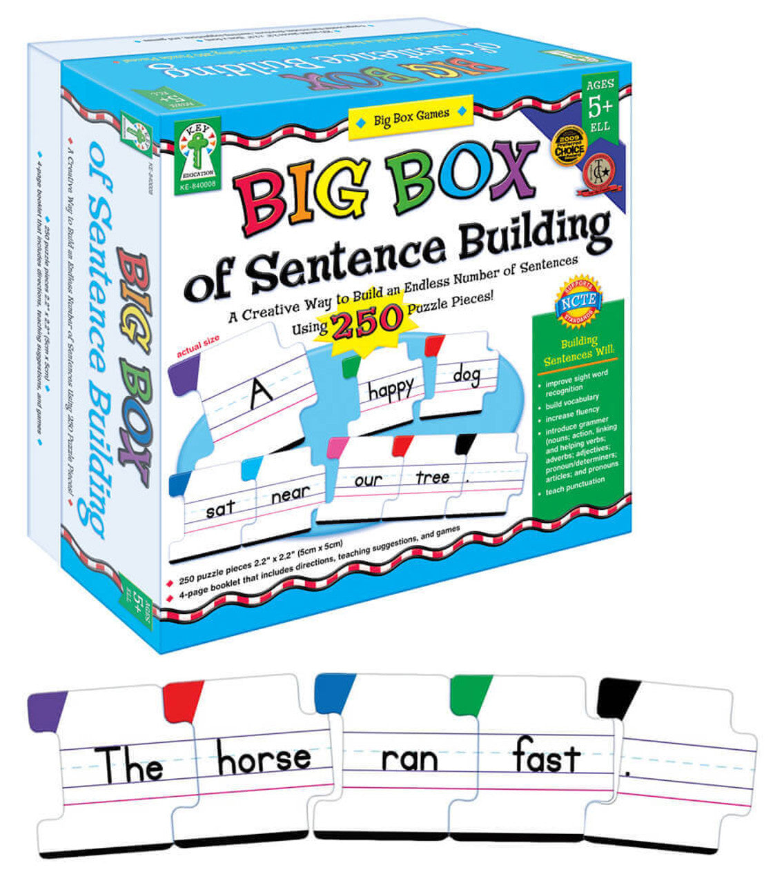 Big Box of Sentence Building Manipulative Grade K-2