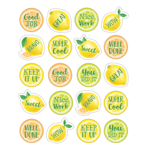 Lemon Zest Stickers