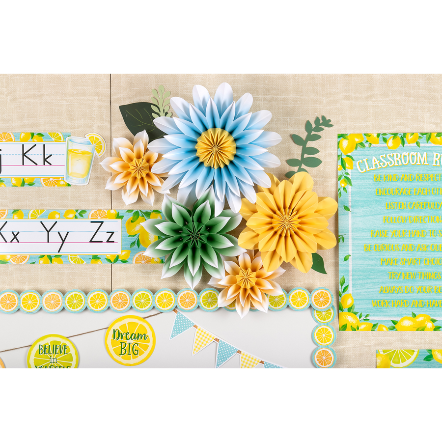 Floral Sunshine Paper Flowers