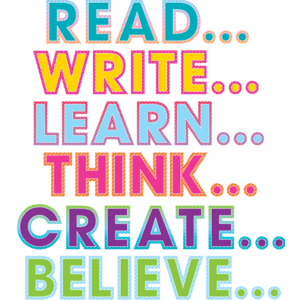 Colorful Vibes Motivation Bulletin Board Display