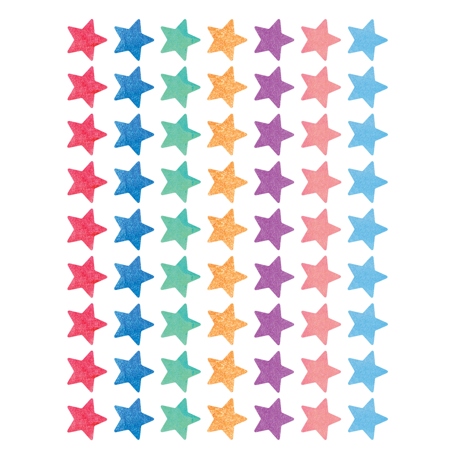 Watercolor Stars Mini Stickers