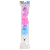 Bunny-Shaped Fillable Plastic Easter Eggs, 4-ct. Packs