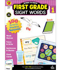 First Grade Sight Words Workbook Grade 1 Paperback