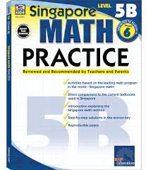 Singapore Math Level 5B Math Practice Workbook Grade 6 Paperback