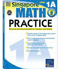 Singapore Math Level 1A Math Practice Workbook Grade 2 Paperback