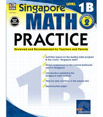 Singapore Math Level 1B Math Practice Workbook Grade 2 Paperback