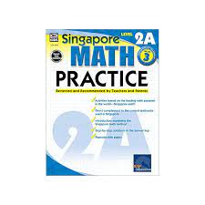 Singapore Math Level 2A Math Practice Workbook Grade 3 Paperback