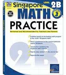 Singapore Math Level 2B Math Practice Workbook Grade 3 Paperback