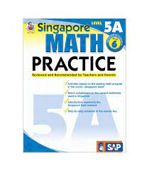 Singapore Math Level 5A Math Practice Workbook Grade 6 Paperback