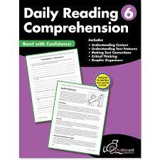 Daily Reading Comprehension Workbook, Grade 6