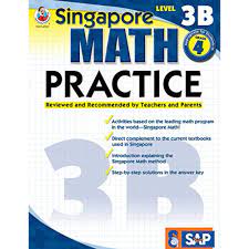 Singapore Math Level 3B Math Practice Workbook Grade 4 Paperback