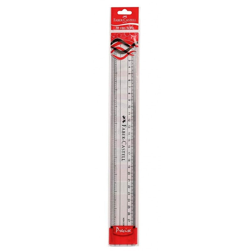 Plastic Ruler (Faber-Castell) – The Teacher's Store