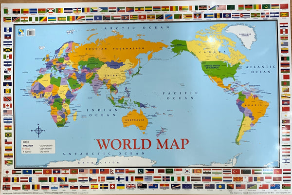 World Map – The Teacher's Store
