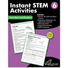 STEM Instant Activities Workbook, Grade 6