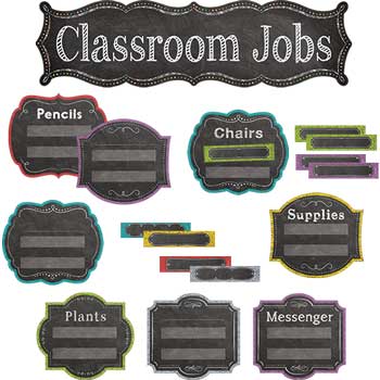 Chalk It Up! Classroom Jobs Mini Bulletin Board Item