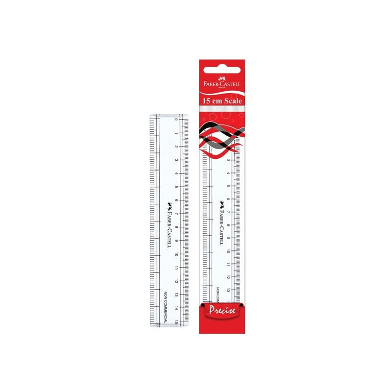Faber Castle Ruler Plastic Ruler (Faber-Castell) – The Teacher's Store