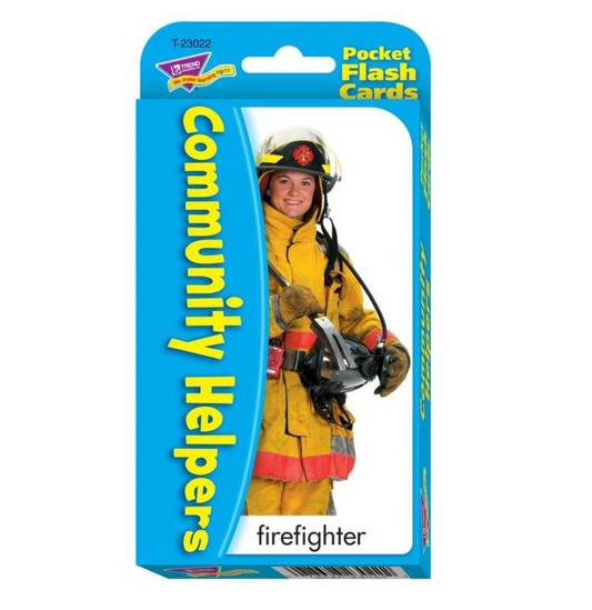 Community Helpers Pocket Flash Cards