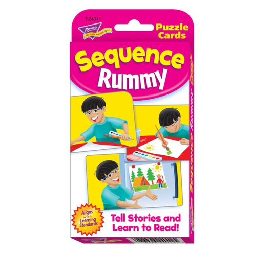 Sequencing Rummy Challenge Cards®