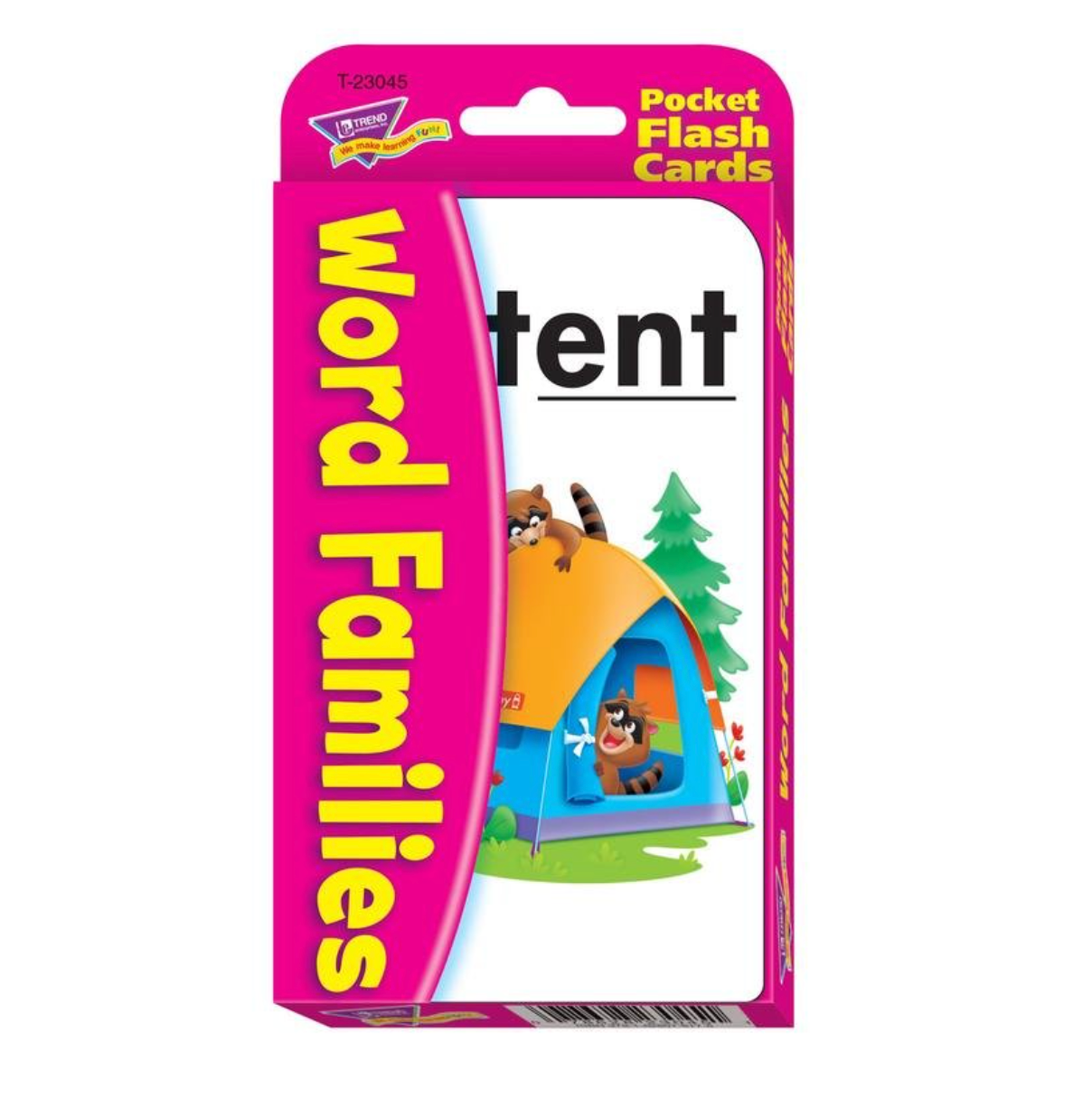 Word Families Pocket Flash Cards