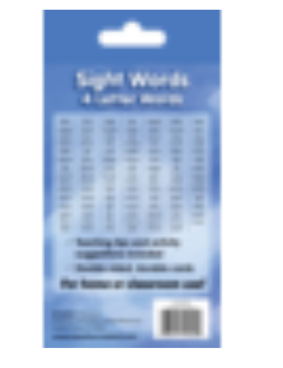 Sight Words Flash Cards - 4 Letter Words