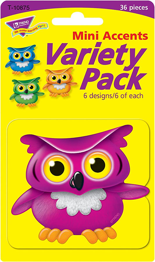 Bright Owls Mini Accents Variety Pack