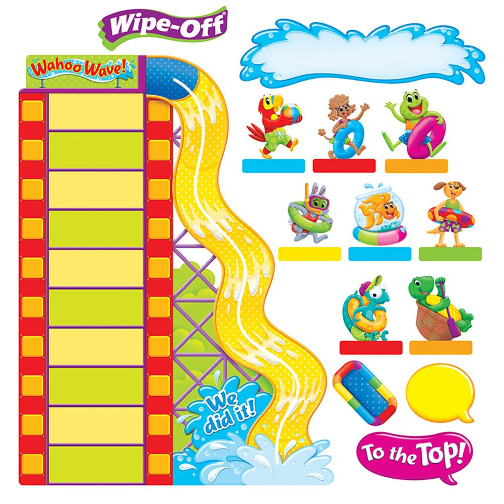 Playtime Pals™ Goal-Setting Adventures – Wipe-Off® Bulletin Board Set