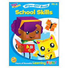 School Skills Wipe-Off® Book Grade PK-K