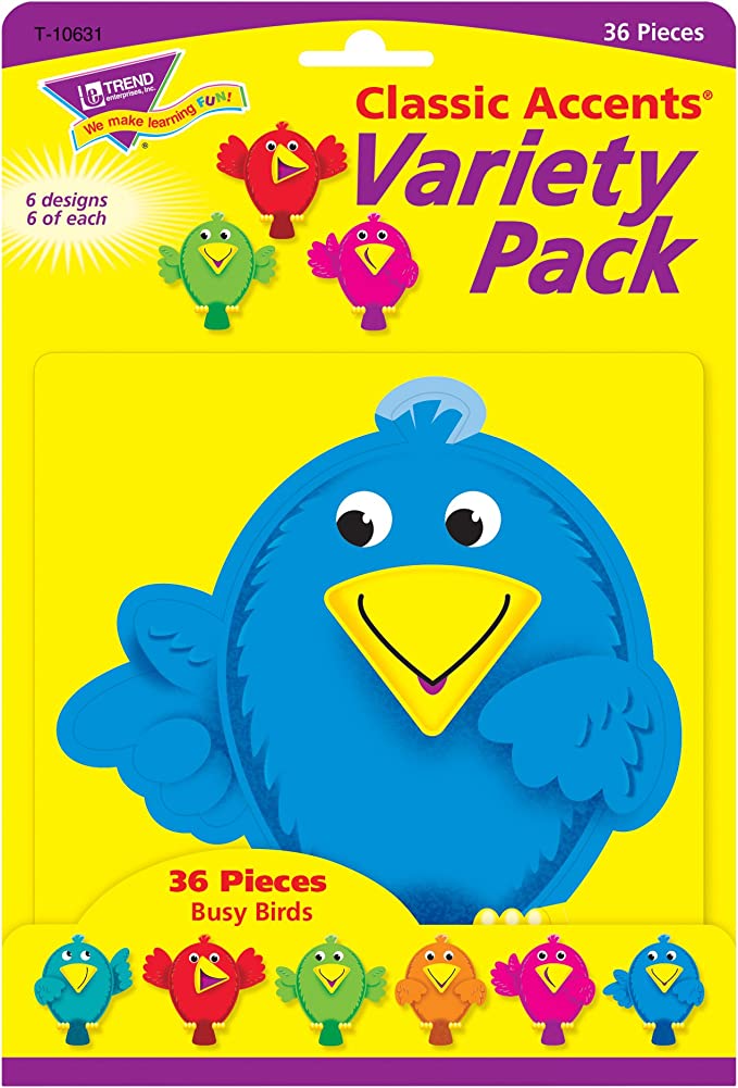 Busy Birds Classic Accents® Variety Pack