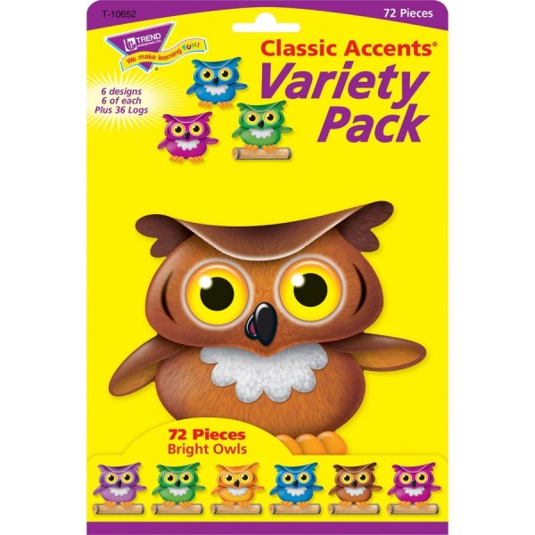 Bright Owls Classic Accents Variety Pack