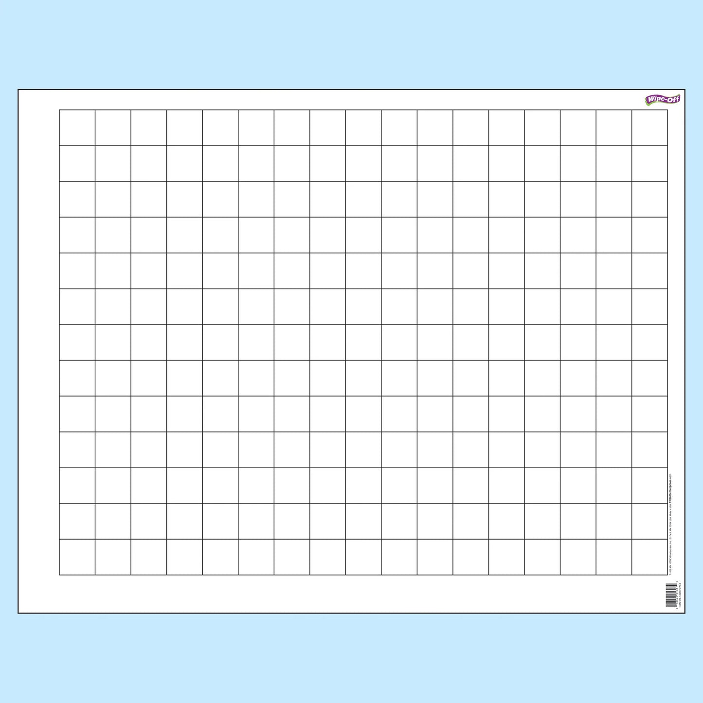 Graphing Grid (1½ Inch Squares) Wipe-Off® Chart