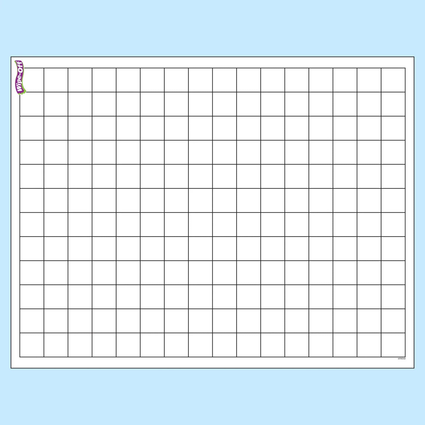 Graphing Grid (Small Squares) Wipe-Off® Chart