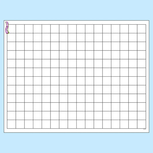 Graphing Grid (Small Squares) Wipe-Off® Chart