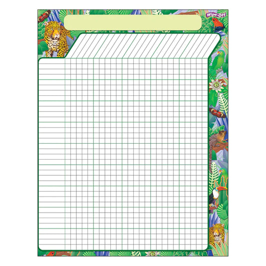 Rain Forest Incentive Wipe-Off® Chart