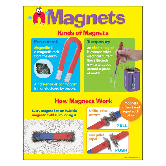 Magnets Learning Chart