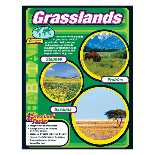 Grasslands Learning Chart