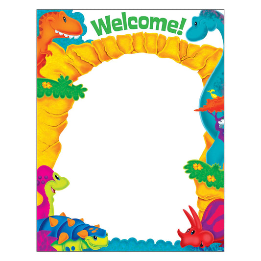 Welcome Dino-Mite Pals® Learning Chart