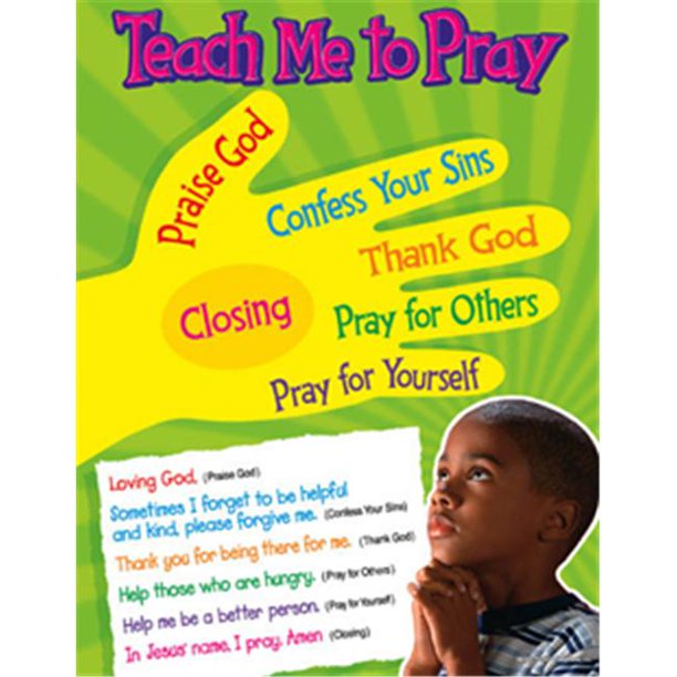 Teach Me To Pray Learning Chart