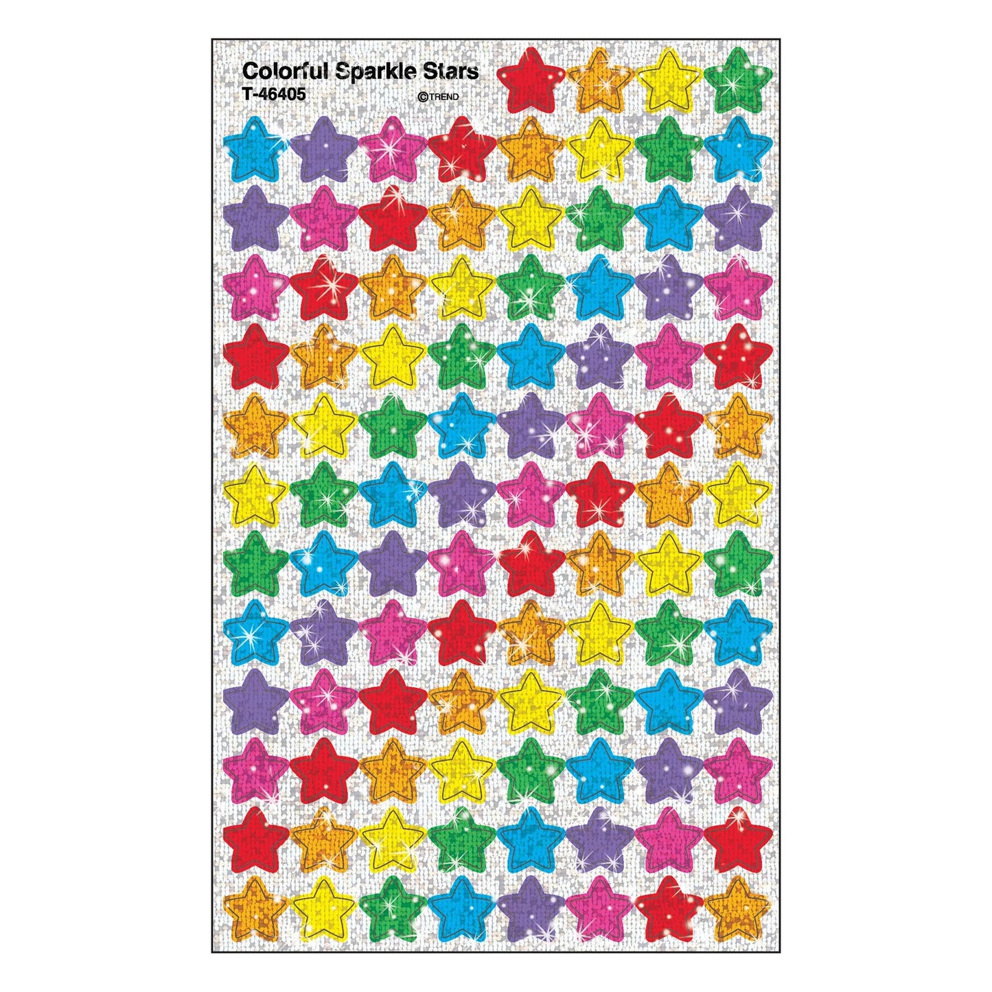 Colorful Stars superShapes Stickers – Sparkle