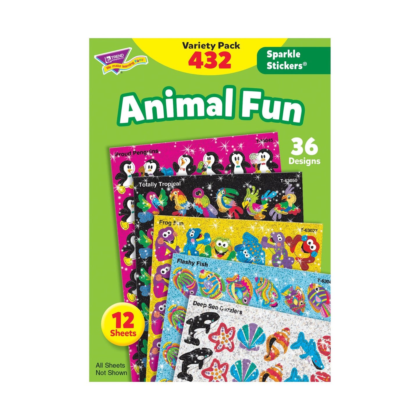 Animal Fun Sparkle Stickers® Variety Pack