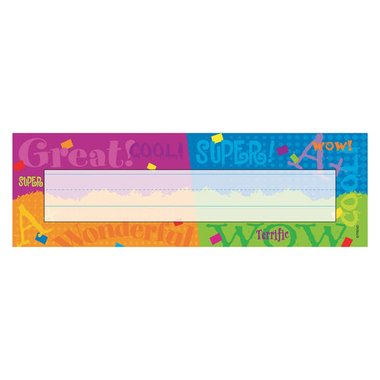 Praise Words Desk Toppers® Name Plates