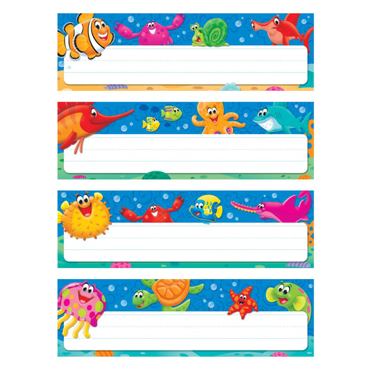 Sea Buddies® Desk Toppers® Name Plates Variety Pack