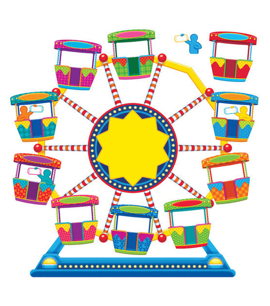 Ferris Wheel Fun Bulletin Board Set